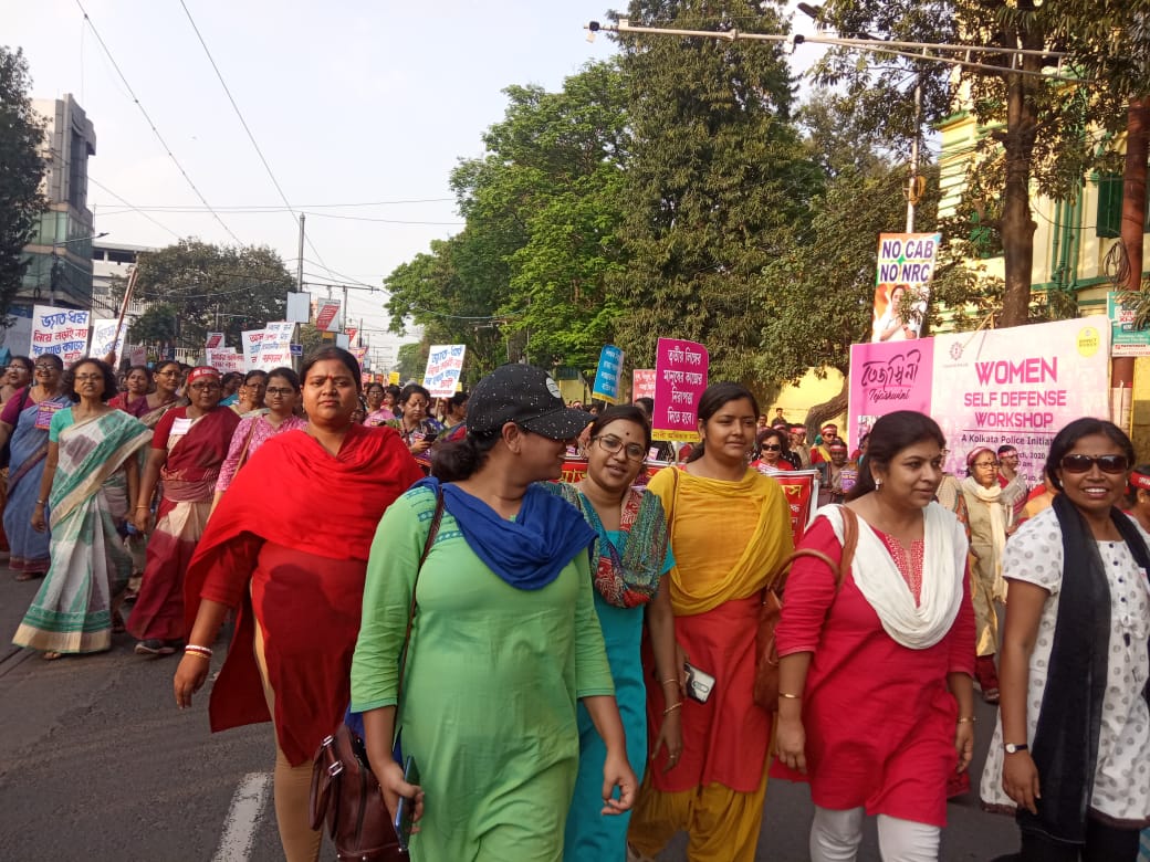 International Working Women's Day Rally Kolkata 2020